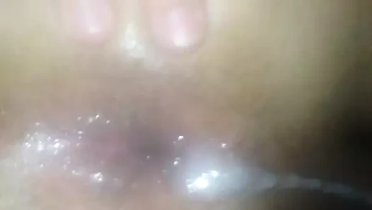 Siyah sikme arab ve creampied