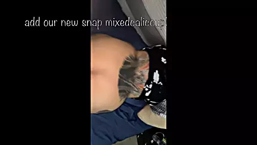 latin karısı lanet kalın bbc, snap:mixedcalicoupl