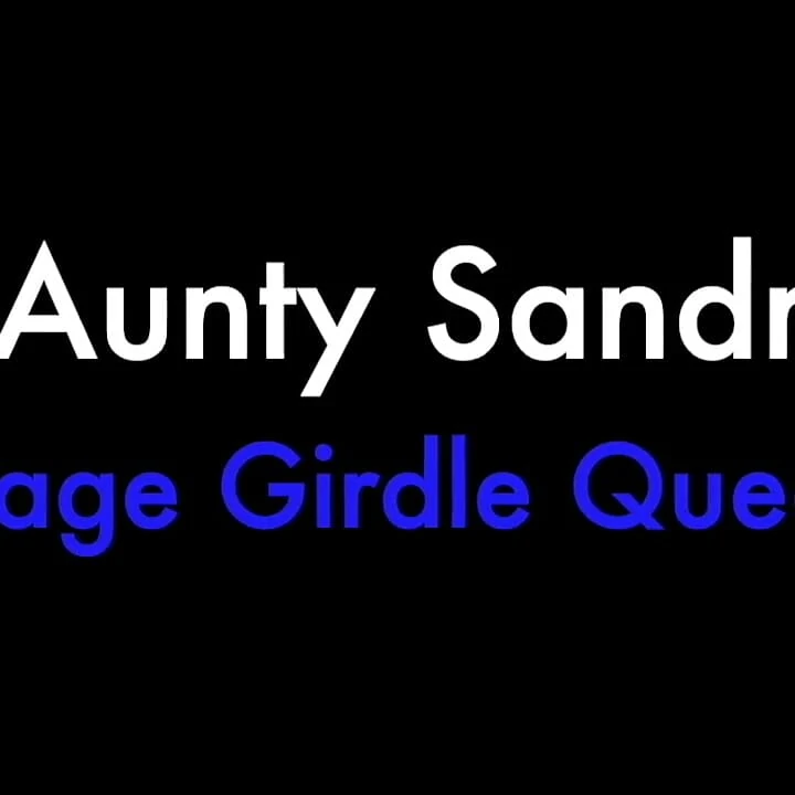 Sandra teyze ve uzun vücutlu kuşağını vgq67