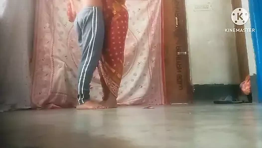 Hintli eski kız arkadaşla otel odasında seks