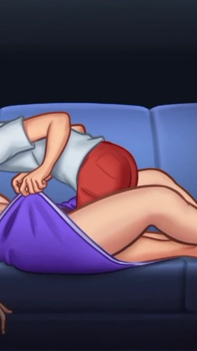 SUMMER TIME SAGA! MILF STEP-MOM HAVE ME BOOBJOB AND THEN I FUCKED HER! | Clip 1