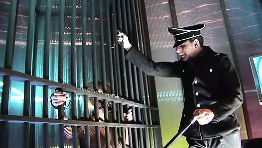 Carly parker horoz emmek için kafesten dışarı izin ve derin içine almak