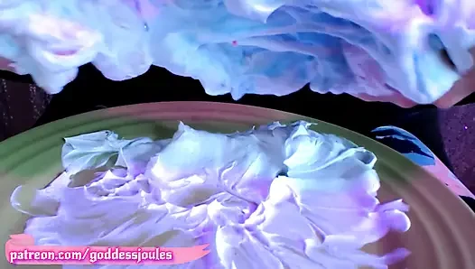 Dev kadın götünü sikiyor asmr parıltılı slime
