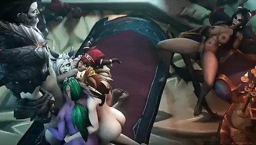 Vay kızlar – blowbang