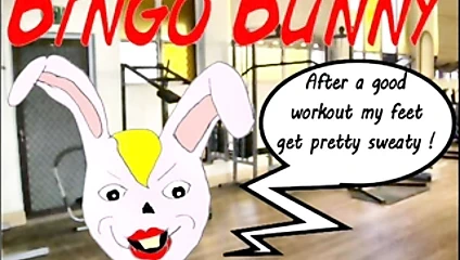 Ayak fetişi çizgi roman tavşanı