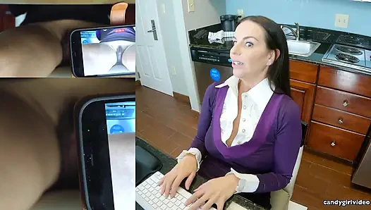 Kobe Lee - Secretary up the Skirt Behind the Scenes V