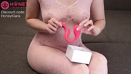 HoneyPlayBox'tan yeni Vibrosa mini beni çok hızlı fışkırtıyor!