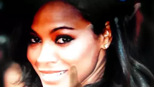 Zoe saldana boşalıyor