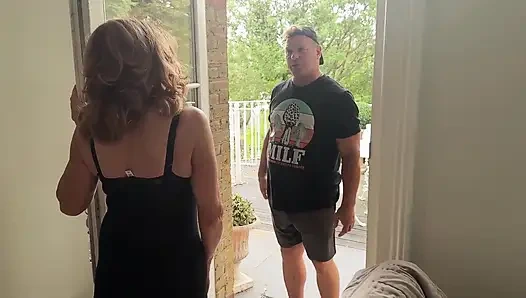 Hotwife Andi James Seduces Her Lawn Man After He Mows Her Lawn - Cheating MILF Takes It All