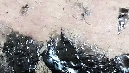 Sıcak 🥵 balmumu ile kedi ağda