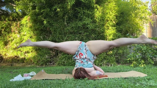 Solo açık havada yoga