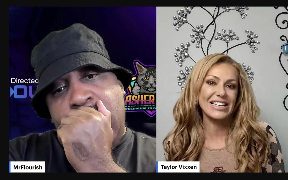 Ortak sunucu Taylor Vixxen ile canlı 50 dakikalık Superbowl Pazar Mrflourish Podcast Yayını