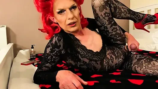 Vücut çoraplı artı boşalma