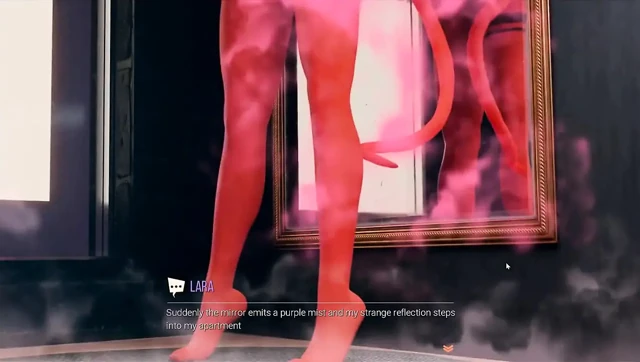 Lara ve Shamhain Aynası Oyunu Hentai Parodi Bölüm 4 Bir succubus göğüslerimi alıp göğüs işi yapıyor!