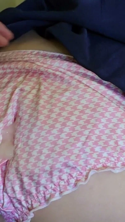 Stepsister let me rub her ass hole and cum on her Japanese panties | Clip 1