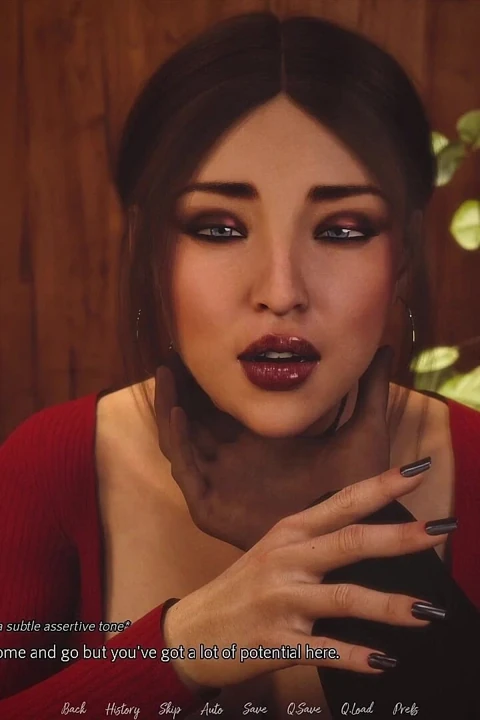 Azgın kız arkadaş erkek arkadaşını marriedboss ile aldatıyor - 3 boyutlu hentai oyunu - ofis