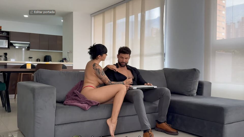 I fuck my friend's American stepdad and it ends with a creampie - Luna Vitaler & Max Cartel