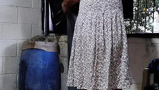 Üvey anne çamaşır yıkıyorum