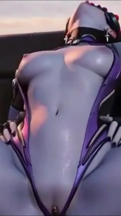 Overwatch widowmaker çıplak göğüslere soyunuyor şehvetli derleme | Klip 1