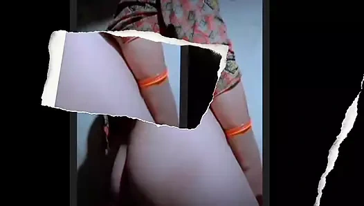 Hey man, I am alone at home, I have a lot of desire for sex, I took off my tights and masturbated naked, only then we were satisfied.