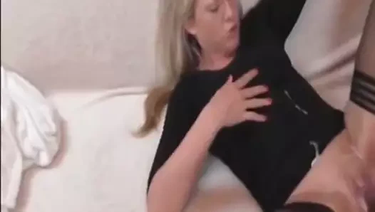 çorap seks benim hafif - sarışın suoer hottie karım kontrol edin