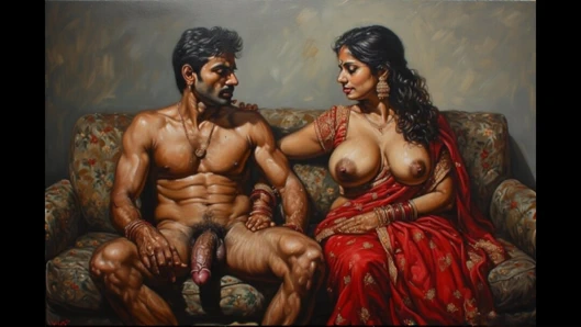 Stepmom and son's friends gangbang with hot milf