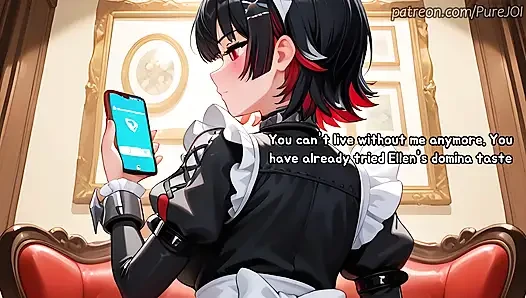 Ellen Joe from Zenless Zero becomes your private bartender (Feet JOI)