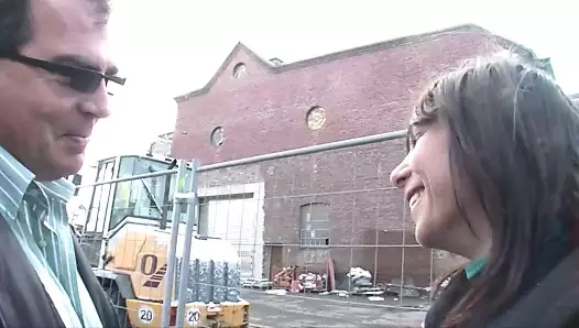 amatör esmer alır bir büyük katı horoz