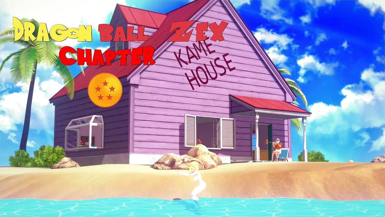 Kame Roshi bir iyilik karşılığında Android 18'e yardım sunuyor - Dragon Ball Zex Series
