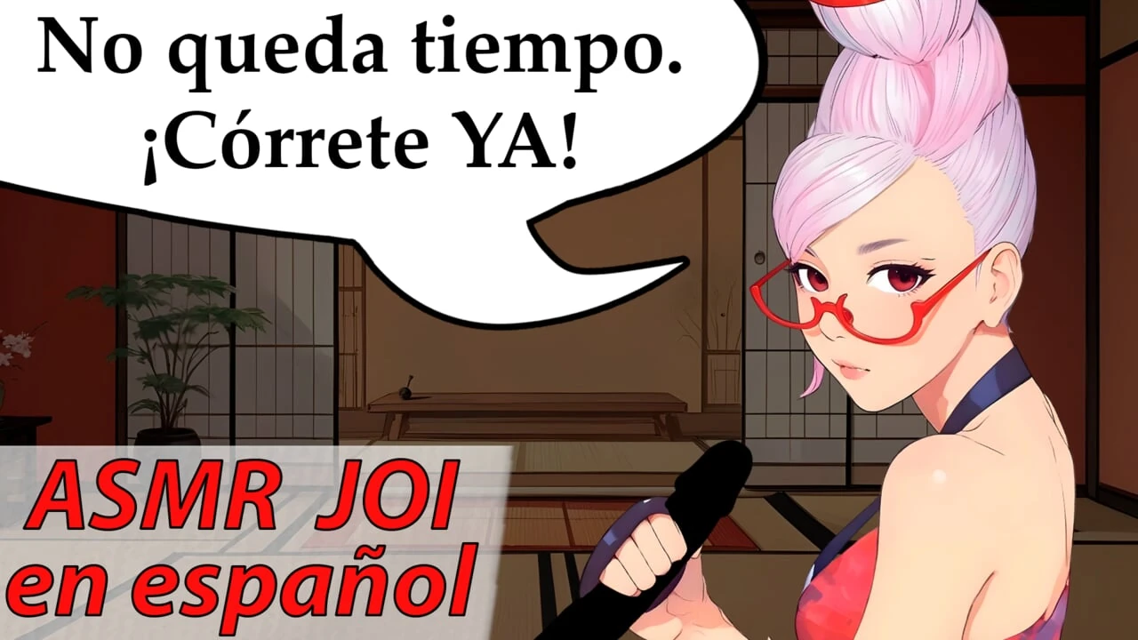Spanish JOI Hentai. Masturbate to get the demon out. Dandadan Spanish voice.