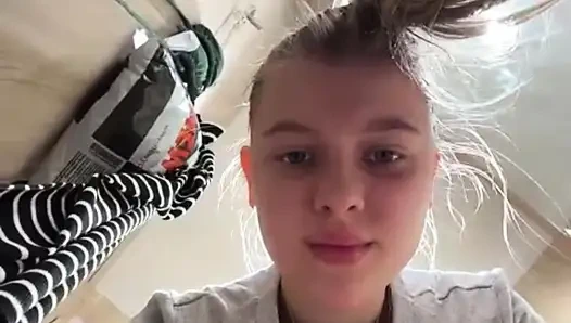 Crazy fingering anal in the public