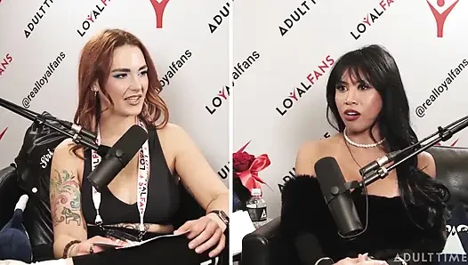 Ember Snow en sevdiği baharatlı oyuncaklarını ve tekniklerini ortaya çıkarıyor! | Adult Time Podcast