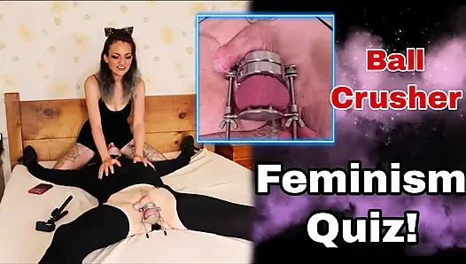 Sıfır avcısının ezme eğitimi cbt feminizm yarışması - kadın egemenliği oyunu