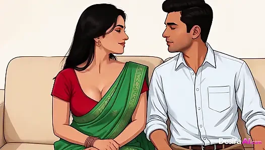Indian Girl Trades Pussy for Family's Future and Gets Creamed  -AI Generated