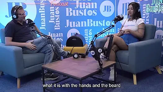 Güzel memeli yağlanmış latin kataleya ross boşalana kadar vibratör makinesine zıplıyor! Juan Bustos Podcast