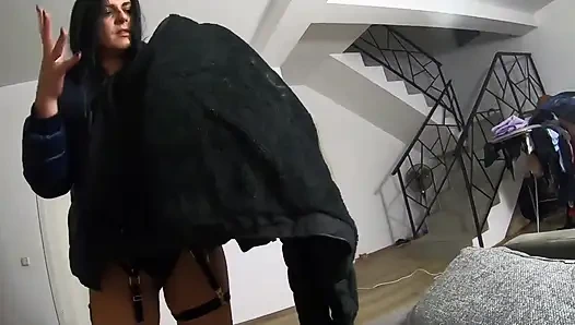 Derin sakso, gömleğime boşal