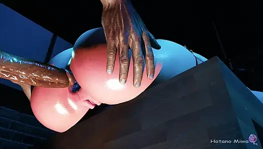 Yoğun anal kovboy kız lezzetli succubus sıkı götü açılana kadar canavar yarağa biniyor