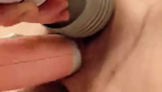 Magicwand &amp; dildo insert mastürbasyon 1