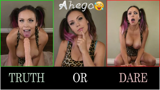 Doğruluk mu cesaret mi - ahegao - önizleme - immeganlive