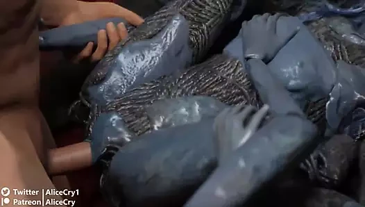 Cadı Ranni misyonerde götten sikiliyor