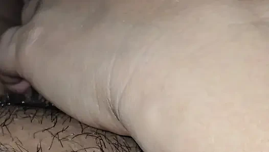 Step Mom Controls Step Son Cock without Moaning and handjob his big erection