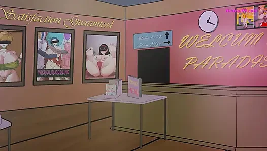 Chi-chi üç yarak aldı - ağzına, amına, götüne. Hepsi bir arada (çizgi film)