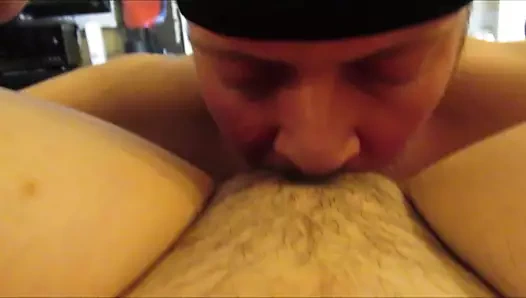 Aldatılan pawg sürtük eş gets ona creampied kedi temizlenmiş