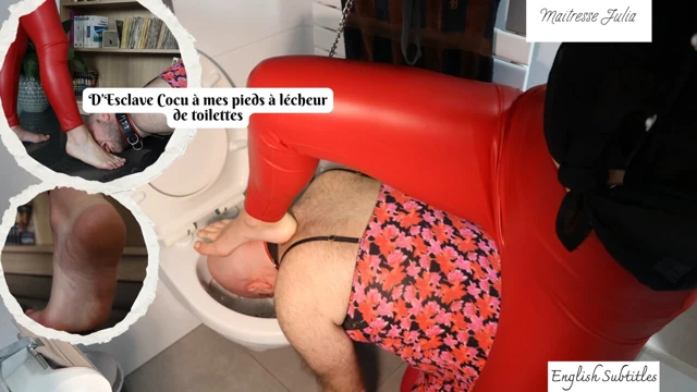 From Cuckold Slave at My Feet to Humiliated Toilet Licker - Mistress Julia