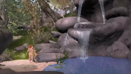 Komik çizgi film animasyon kadınları