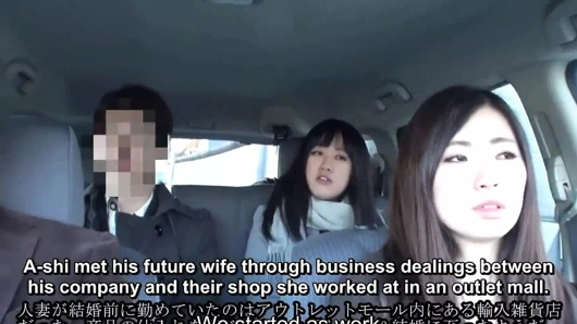 Japon evli çiftin ilk değiş tokuş deneyimi