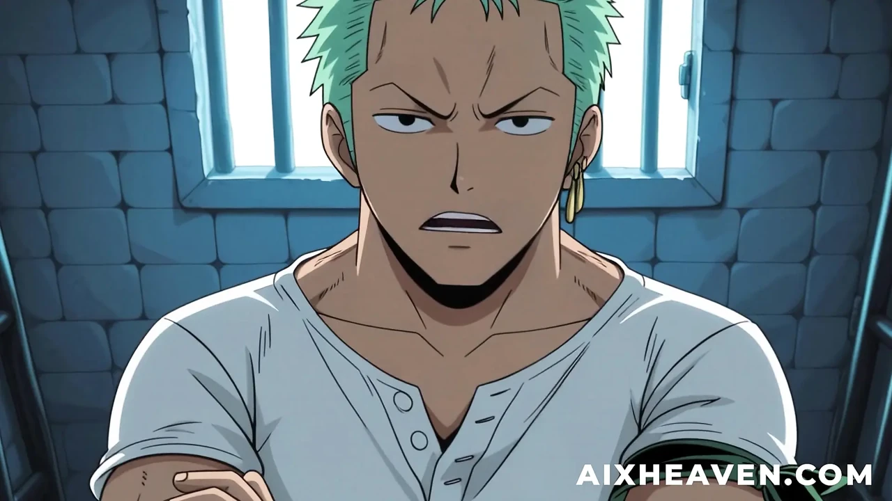 Nico Robin hapishane hücresinde zoro ile sikişiyor! Tek parça sansürsüz hentai bakış açısı