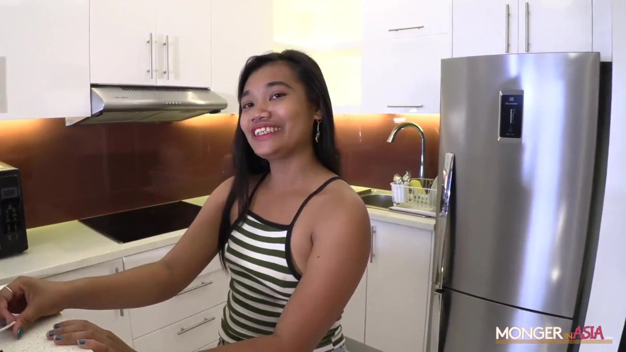 Desperate Filipino maid fucks boss to cover a bills