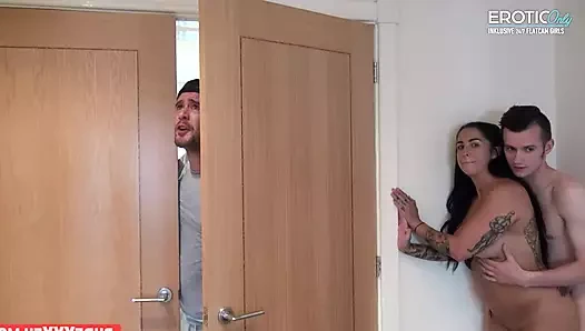 Kimmie Fox Sam B için inlemeyi bırakamıyor