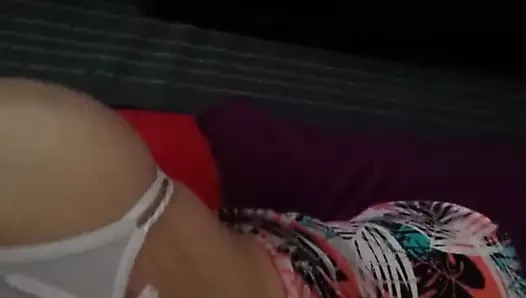 Orta yaşlı seksi kadın bakış açısı domaltarak sakso